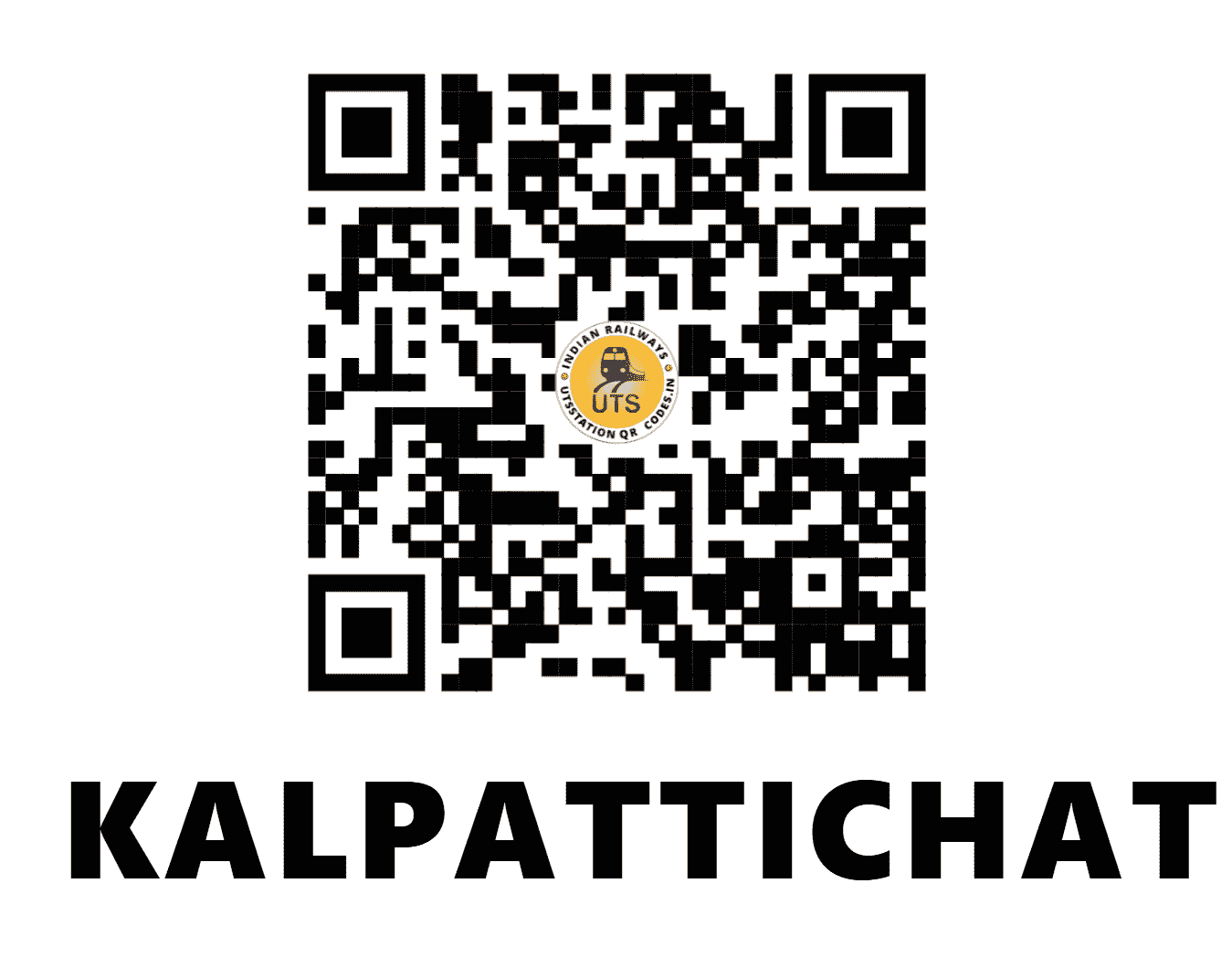 UTS QR Code for KALPATTICHATRAM - KFC (SR - TAMIL NADU)